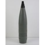 An inert British 76mm shell head with fu