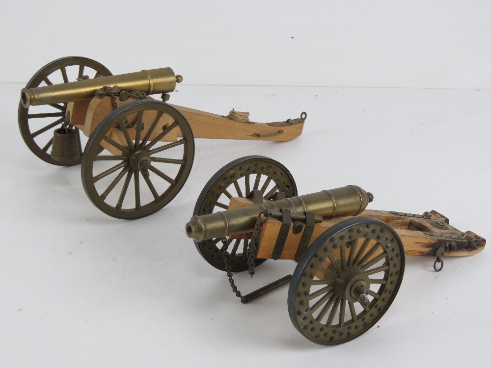 Five decorative cannons each approx 21cm - Image 2 of 4