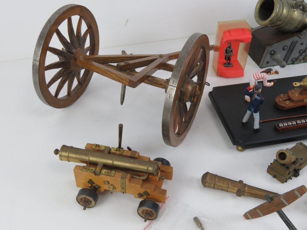 A quantity of assorted decorative cannon - Image 5 of 5