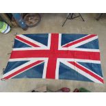 A large English made Union Jack flag, 21