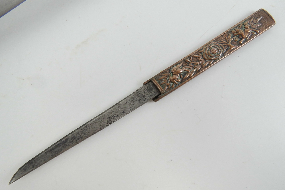 Tanto 18th century Mumei unsigned knife - Image 8 of 8