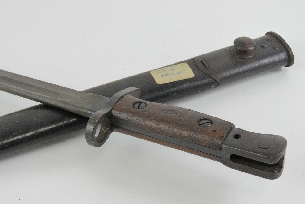 A WWI British 1907 pattern SMLE bayonet - Image 5 of 5