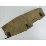 A WWII German MG42 canvas breach cover.