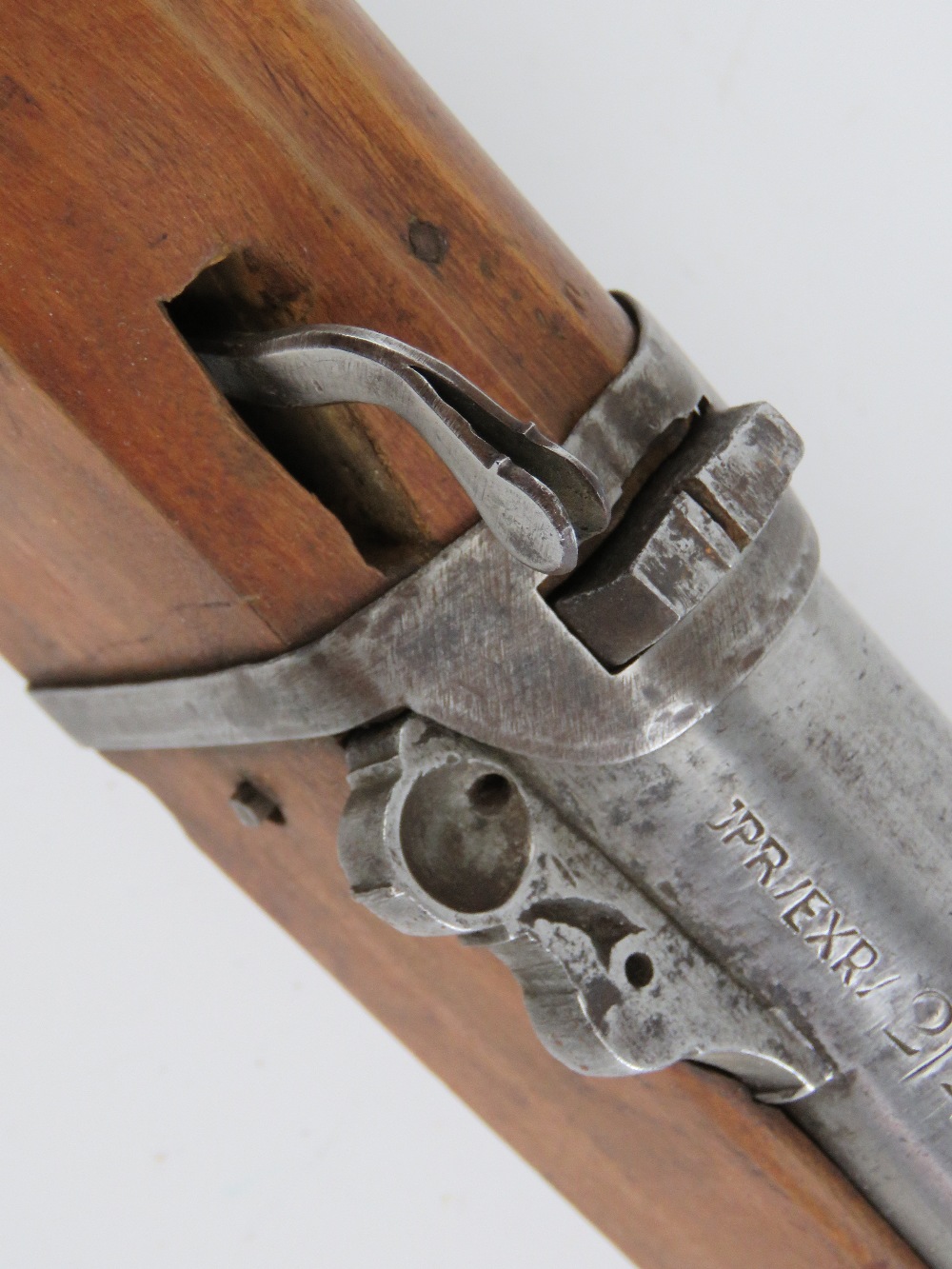 A c1850s Matchlock rifle known as a torr - Image 3 of 6