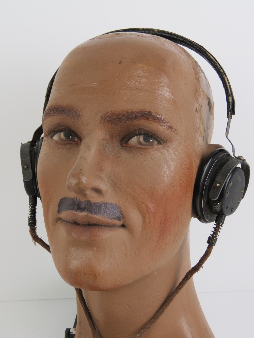 A WWII German Radio Operators headset.