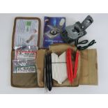 A British E.O.D clearing kit and survival compass.