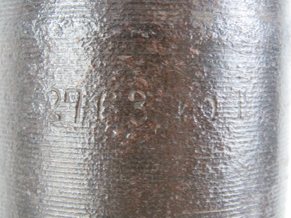An inert WWI Dusseldorf 7.5cm Sp61 shell, dated 1917. - Image 3 of 4