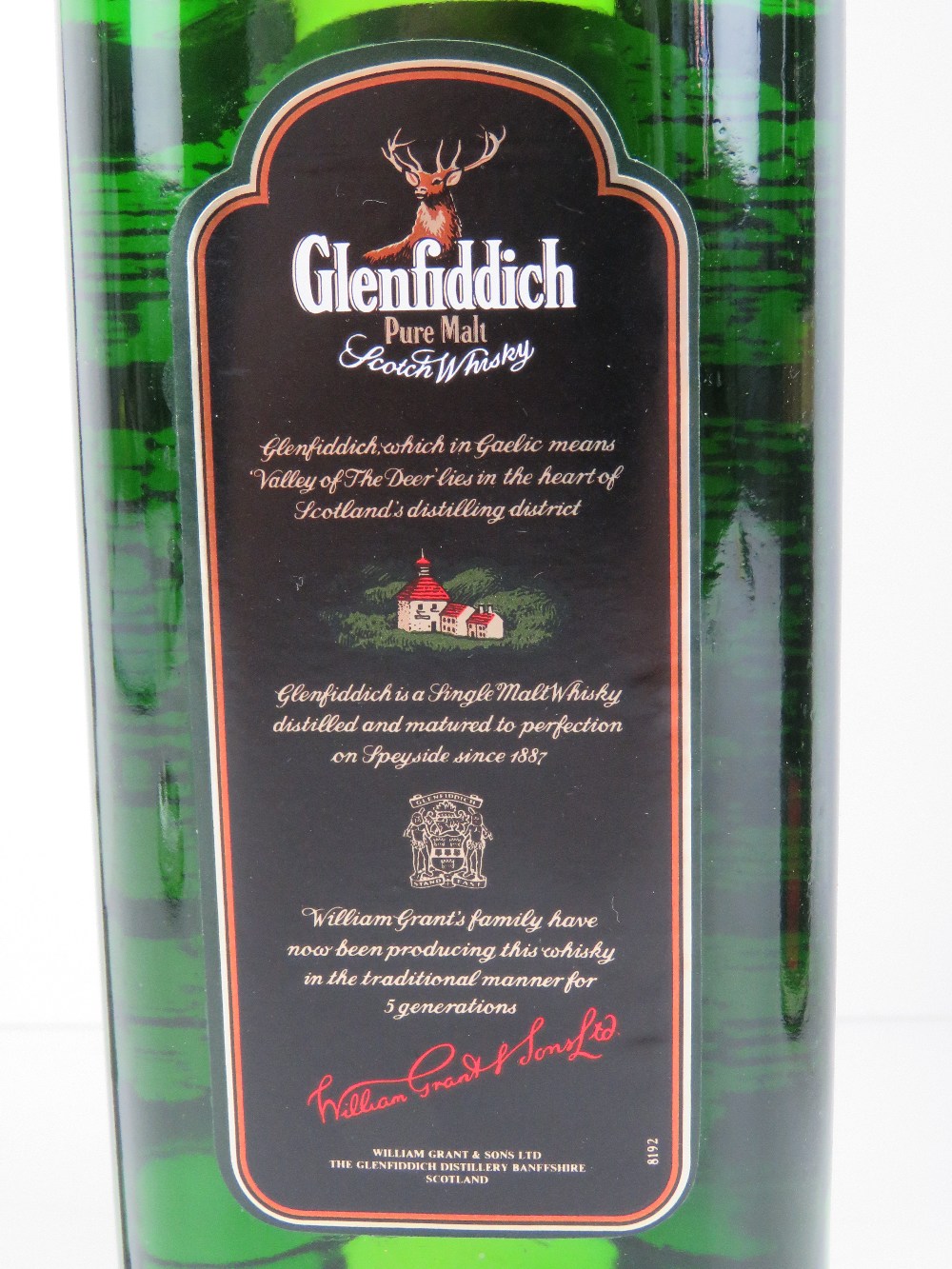 Glenfiddich Pure Malt Scotch Whiskey Spe - Image 4 of 4