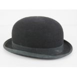 A Lock & Co London felt bowler hat, size 6 3/4.