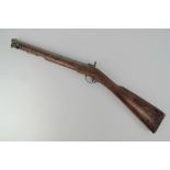 An obsolete calibre British boarding musket.