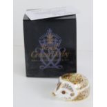 Royal Crown Derby Paperweight; a Signature Edition Goviers of Sidmouth 1211/1500 Ivy',