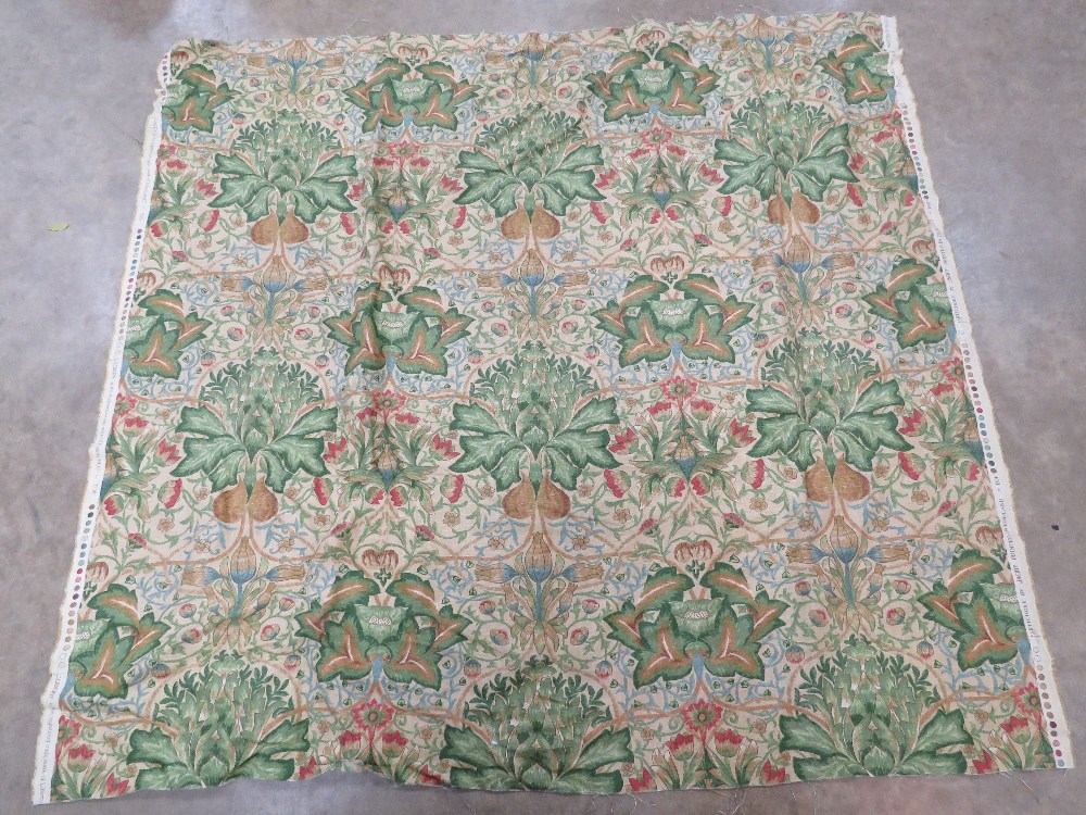 Liberty; Artichoke pattern fabric measuring 140 x 130cm.