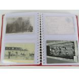 A quantity of approx thirty postcards depicting Wheathampsted, Frogmore, Park Street, Happisburgh,