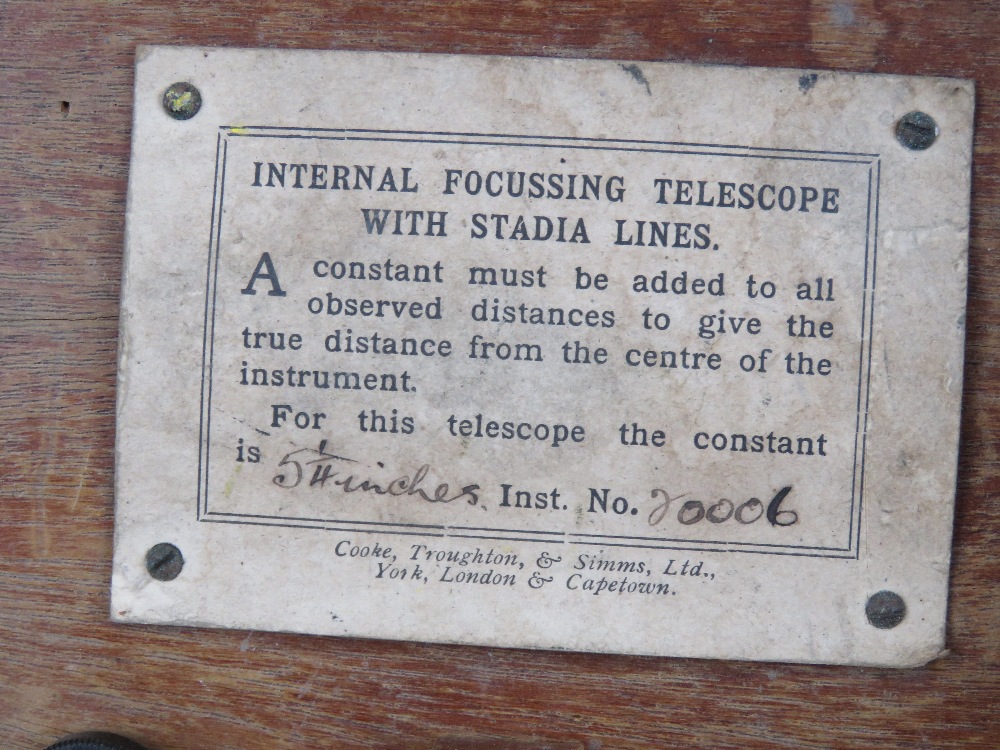 A Cooke, Troughton and Symms boxed telescope No 20006 complete with cleaning brush - Image 9 of 11