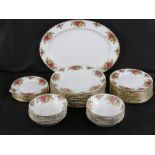 Royal Albert Old Country Roses; serving or meat plate (41.