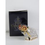 Royal Crown Derby Paperweight;