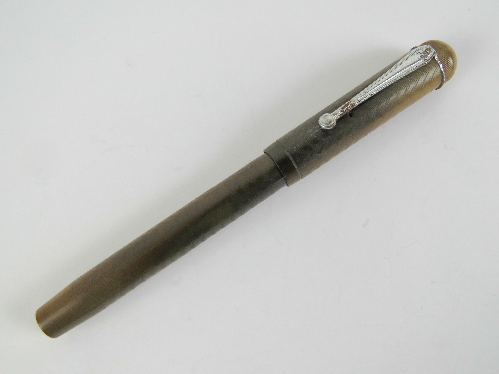 A John Bull No2 vintage 'self-filling' fountain pen having 14ct gold nib.