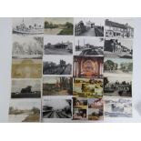 A quantity of approx thirty vintage postcards of the village of Redbourne, Herts,