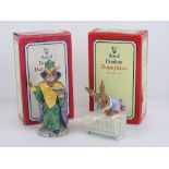 Two Royal Doulton Bunnykins figures, each with original box,