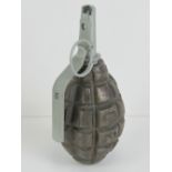 An inert WWII Russian F1 grenade.