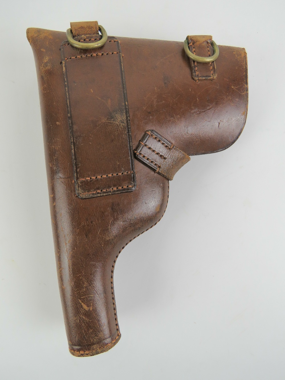 A Webley Mk1 Semi Auto pistol holster in - Image 2 of 3