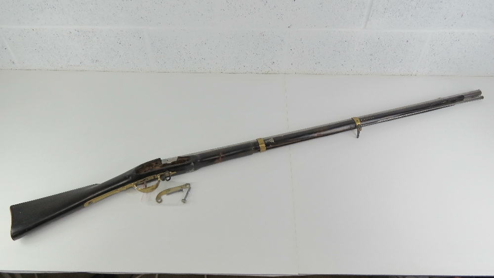 An obsolete calibre British gun barrel a