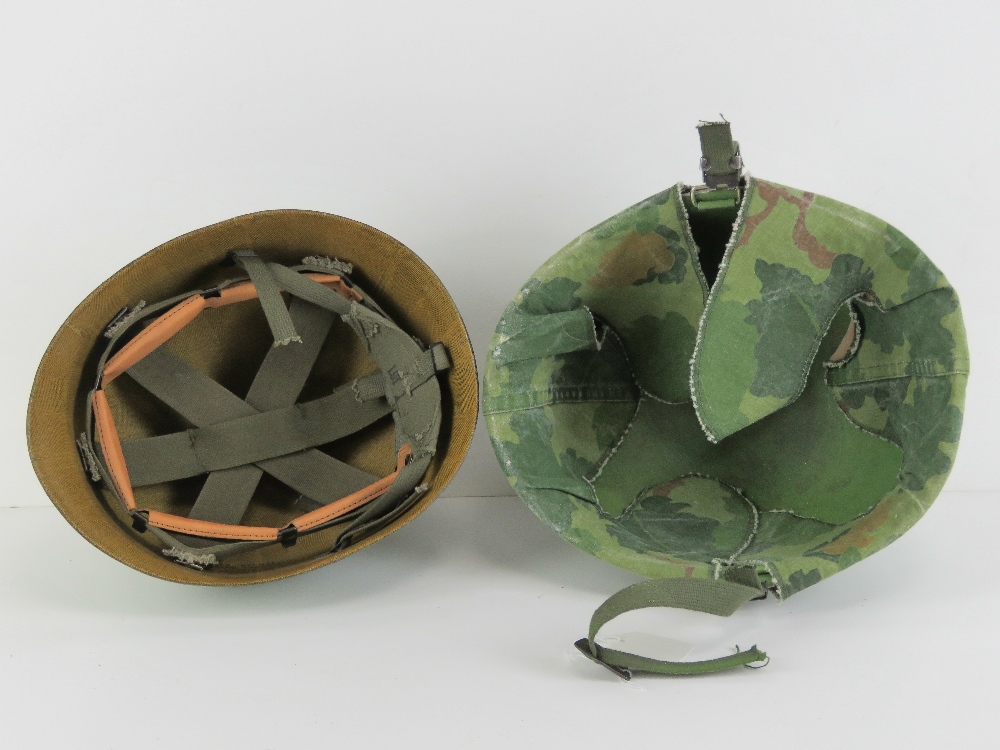A US 5th Cavalry Vietnam era helmet with - Image 3 of 10
