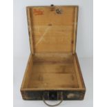 A WWII German 'Egg' Grenade transit case