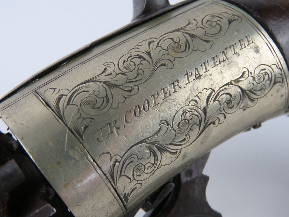 An antique British Cooper Pepperbox .38 - Image 3 of 5