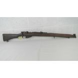 A deactivated British SMLE MKIII, moving