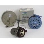 A Strike Right 4" fly reel and line, tog