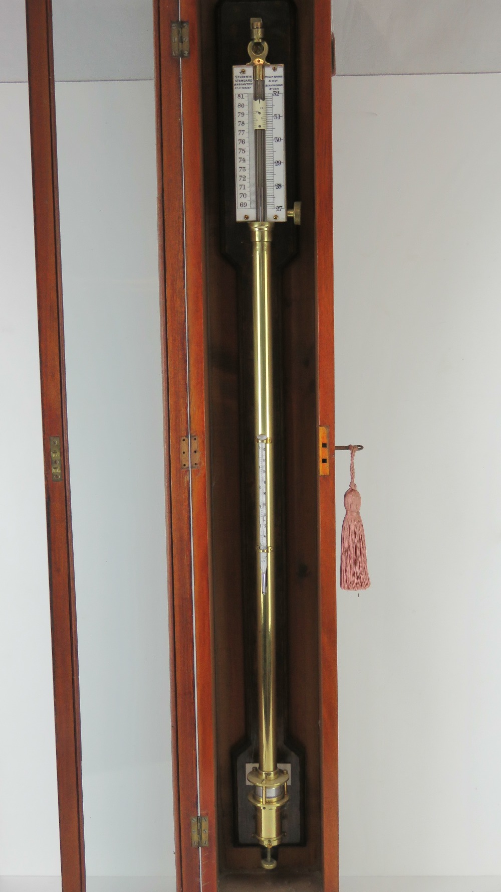 Barometer; Fortin model by Philip Harris