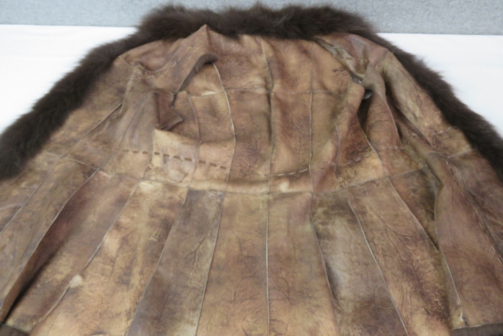 A vintage fur gilet. Approx measurements; 40" chest, 37" waist, 31" length at back inc collar. - Image 3 of 3