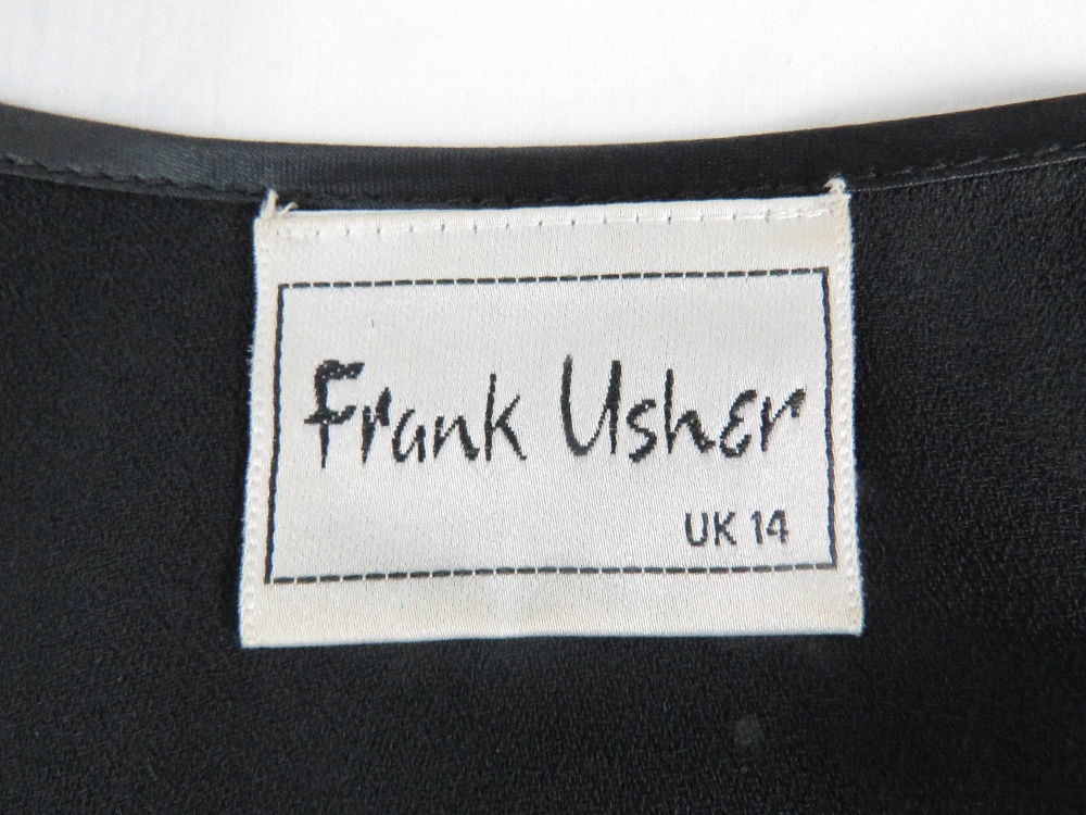 Frank Usher; 50% cotton ladies white jacket, UK size 14. - Image 4 of 7