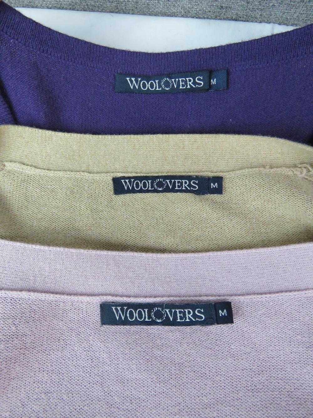 Woolovers cardigans, eight items being cotton and cashmere blends, some in need of de-bobbling. - Image 4 of 9