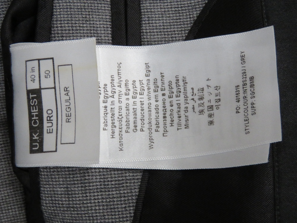 Ben Sherman men's suit jacket, 40" Regular. New with tags. - Image 4 of 4