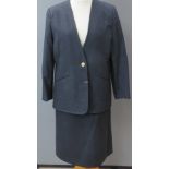 Viyella; 100% pure new wool ladies jacket and skirt, jacket UK size 16, skirt UK size 14,