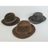 An Australian made leather hat made by Kakadu Traders size M (7).