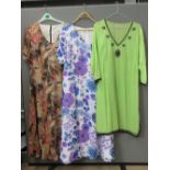 A quantity of assorted ladies shirts and blouses inc sequined covers, Windsmoor shirt,