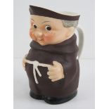 A Goebel West Germany pottery jug in the form of a friar, 14.