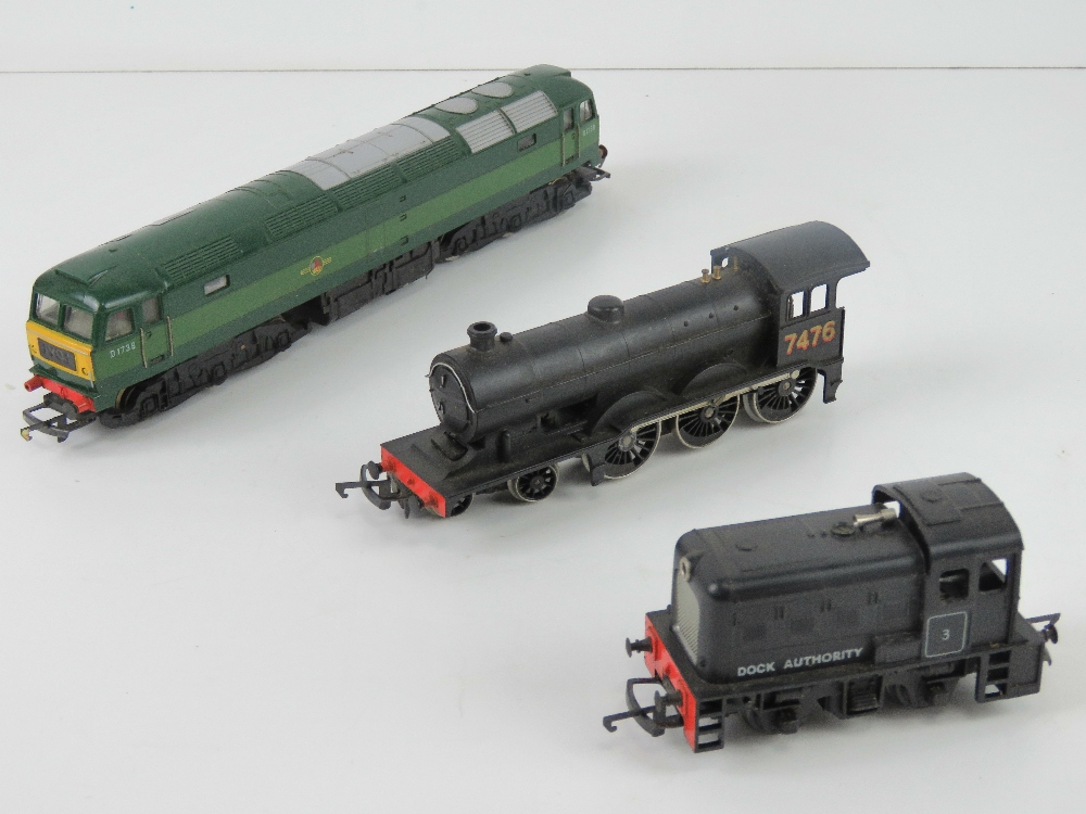 A Triang Hornby model railway locomotives being R150,