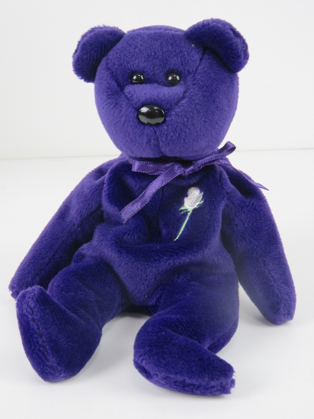 Ty Beanie Babies/Beanie Bears; a rare Indonesian made bear, Princess, no tag. - Image 2 of 6