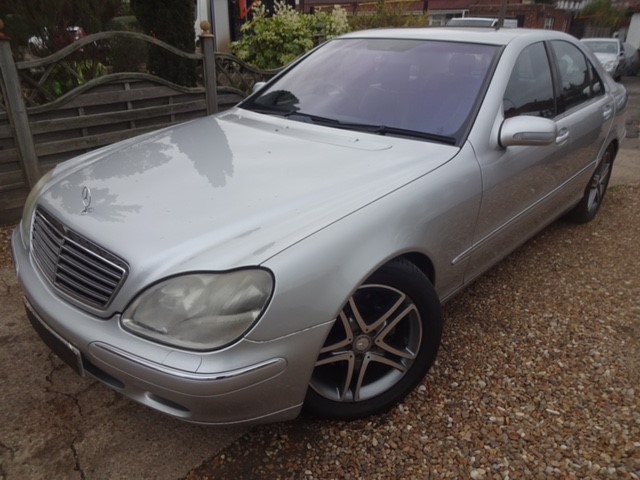 2002 Mercedes S Class S 500 5.0 V8 Automatic.