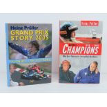 Grand Prix Story 2005, and Unsere Champions. Two German edition hardback books.