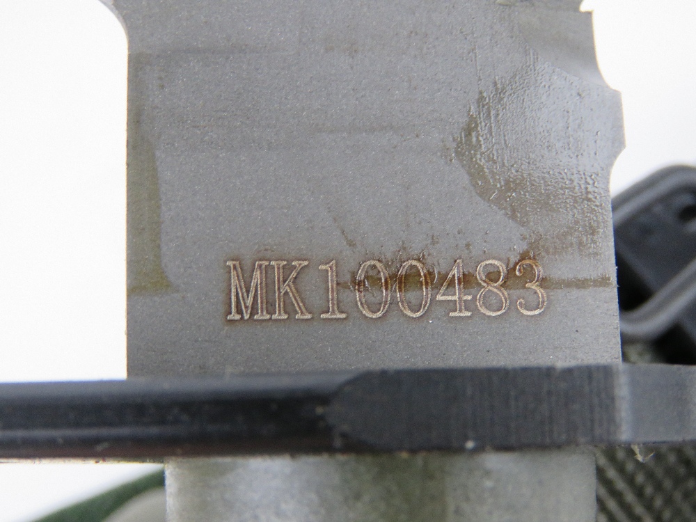A Military Issue M9 bayonet For the M4 a - Image 3 of 4