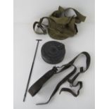 A WWII PPSH-41 sling and magazine pouch