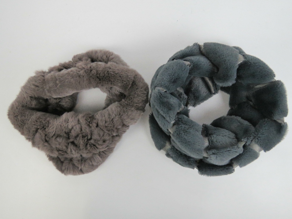 A quantity of faux fur shawls and scarves, - Image 4 of 6