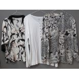 Ladies shirts and blouses inc Zara, Monsoon and Gerry Webber. Approx UK size 12-16. Seven items.
