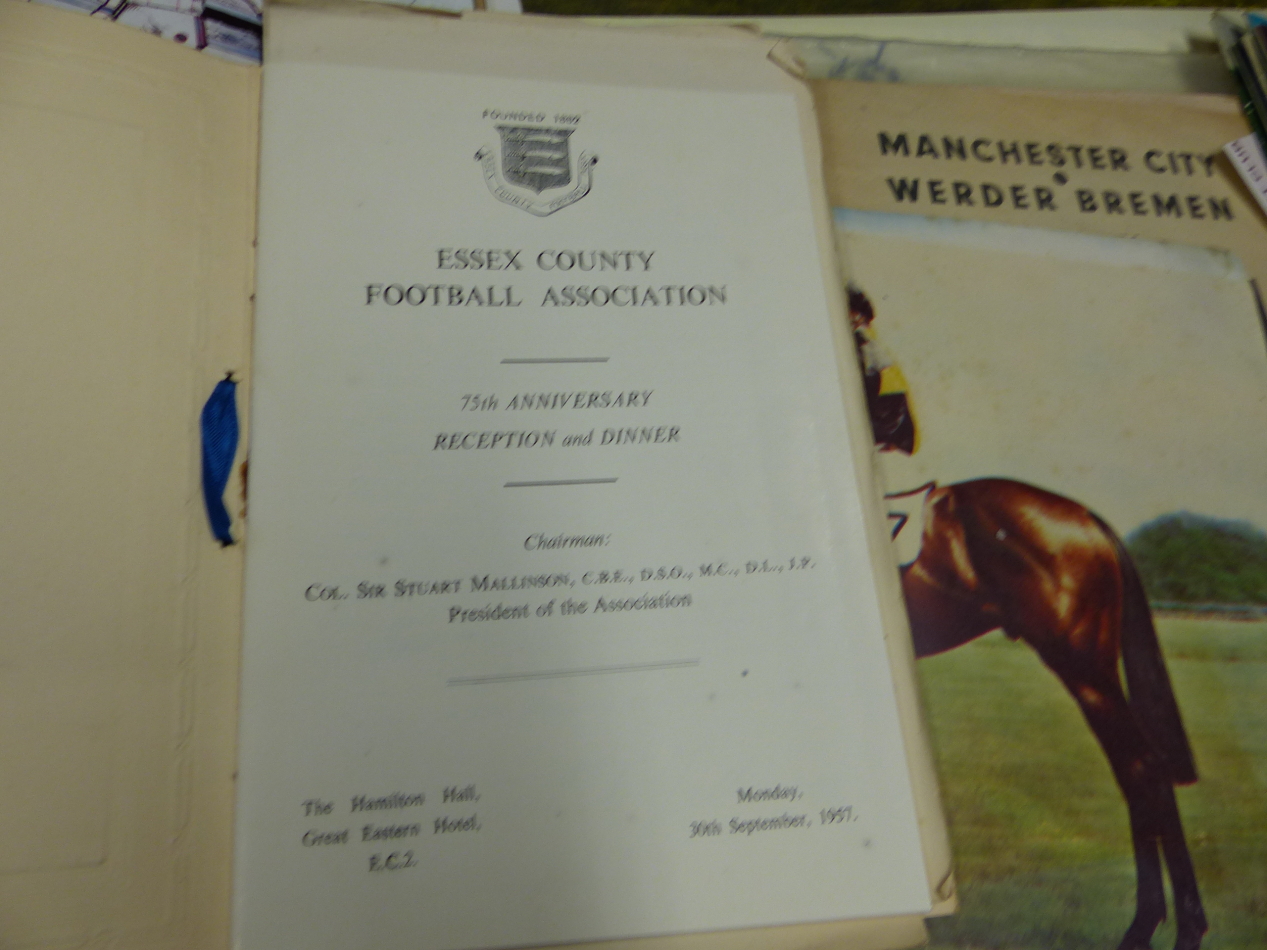 A COLLECTION OF ASTON VILLA,FACSIMILE SIGNED ST ANDREWS PRINTS, CRICKET, HORSE RACING AND OTHER - Image 2 of 5