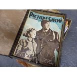 A COLLECTION OF 1930-50s FILM MAGAZINES, THE FILM GOER, PICTURE SHOW, FILM PICTORIAL AND OTHER